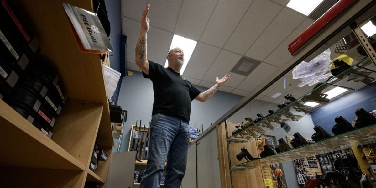 NextImg:Biden to sign executive order on background checks,  'red-flag laws' at site of LA suburb mass shooting