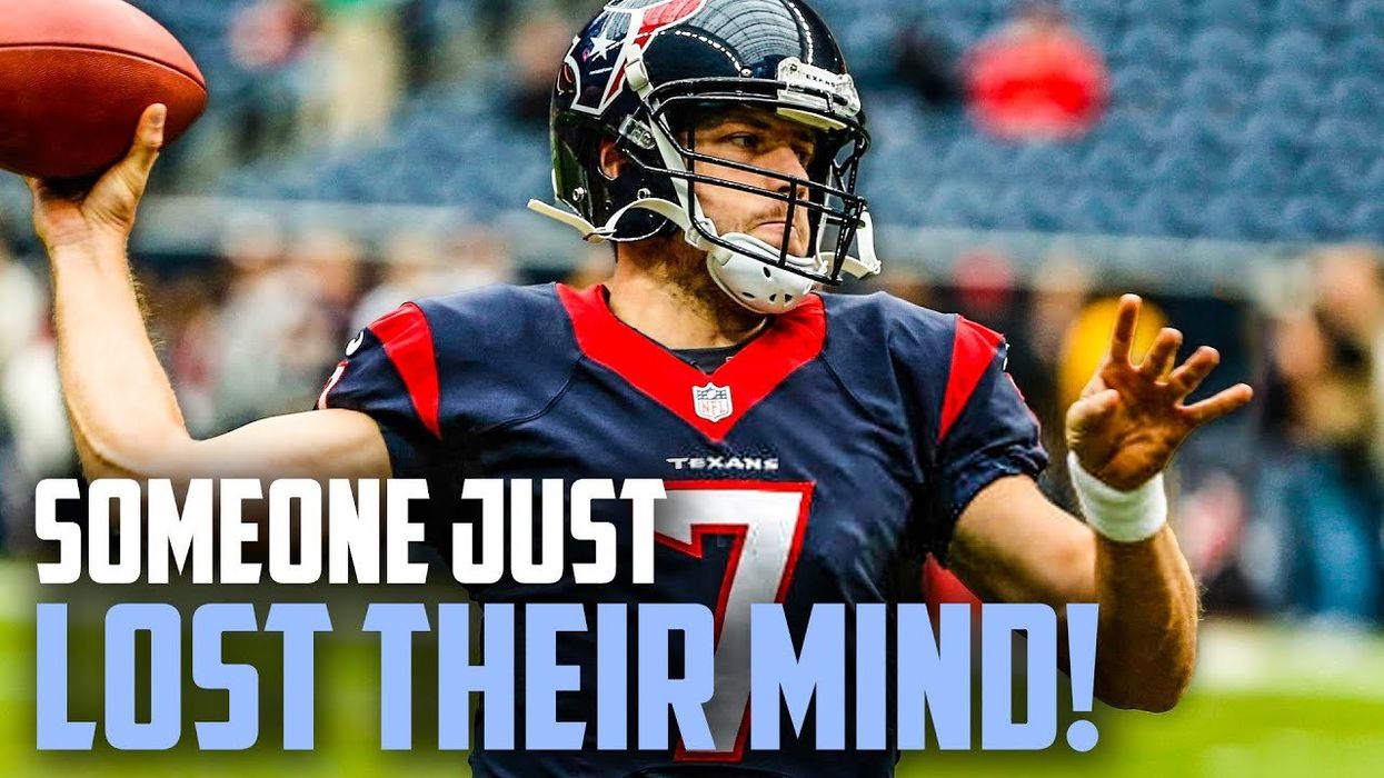Listen to this radio host lose it when Houston Texans sign new QB