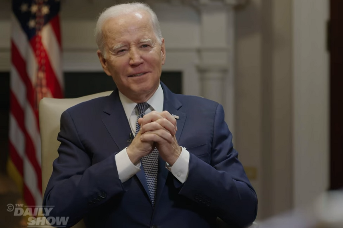 Joe Biden: Ron DeSantis Going To Hell For Bullying Trans Kids (OK, It's *Implied*)
