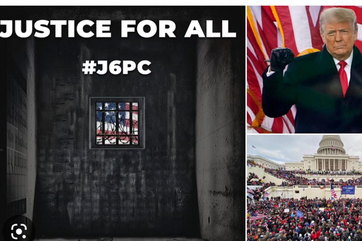 The J6 Prison Choir's 'Patriotic' Ballad With Donald Trump Is A Riot. Literally.