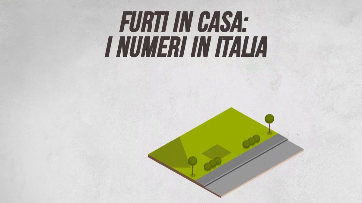 Furti in casa: i numeri in Italia