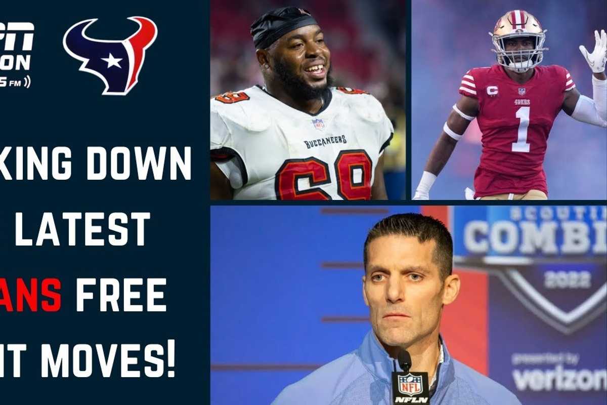 Examining Houston Texans updated free agent haul