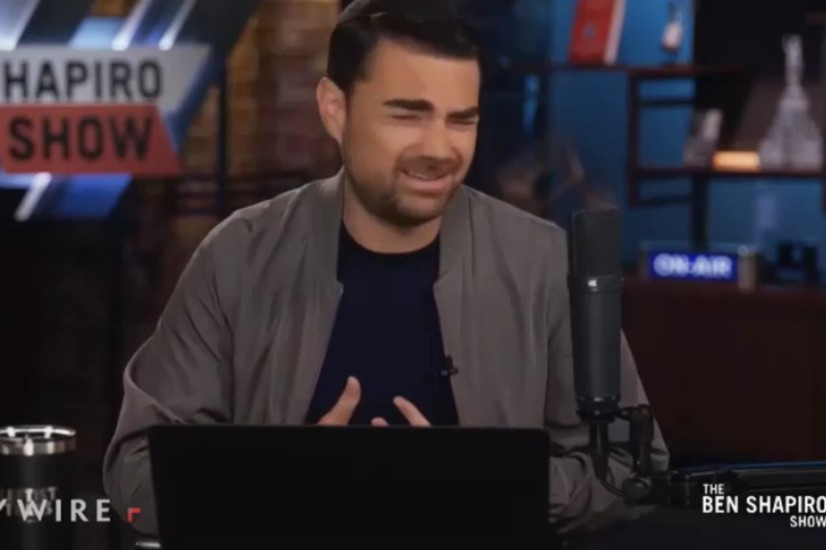 Big Large Normal Height Guy Ben Shapiro Calling Little Girls Stupid Now