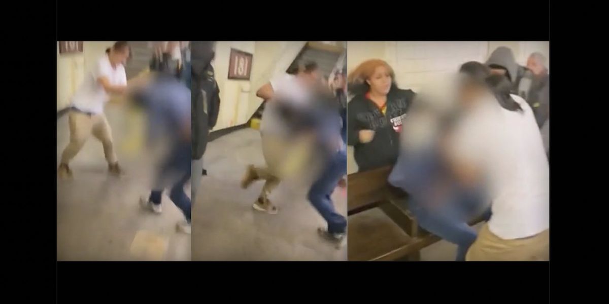 NextImg:14-year-old male arrested in connection with brutal beatdown of autistic teen in NYC subway; 2 other suspects still at large