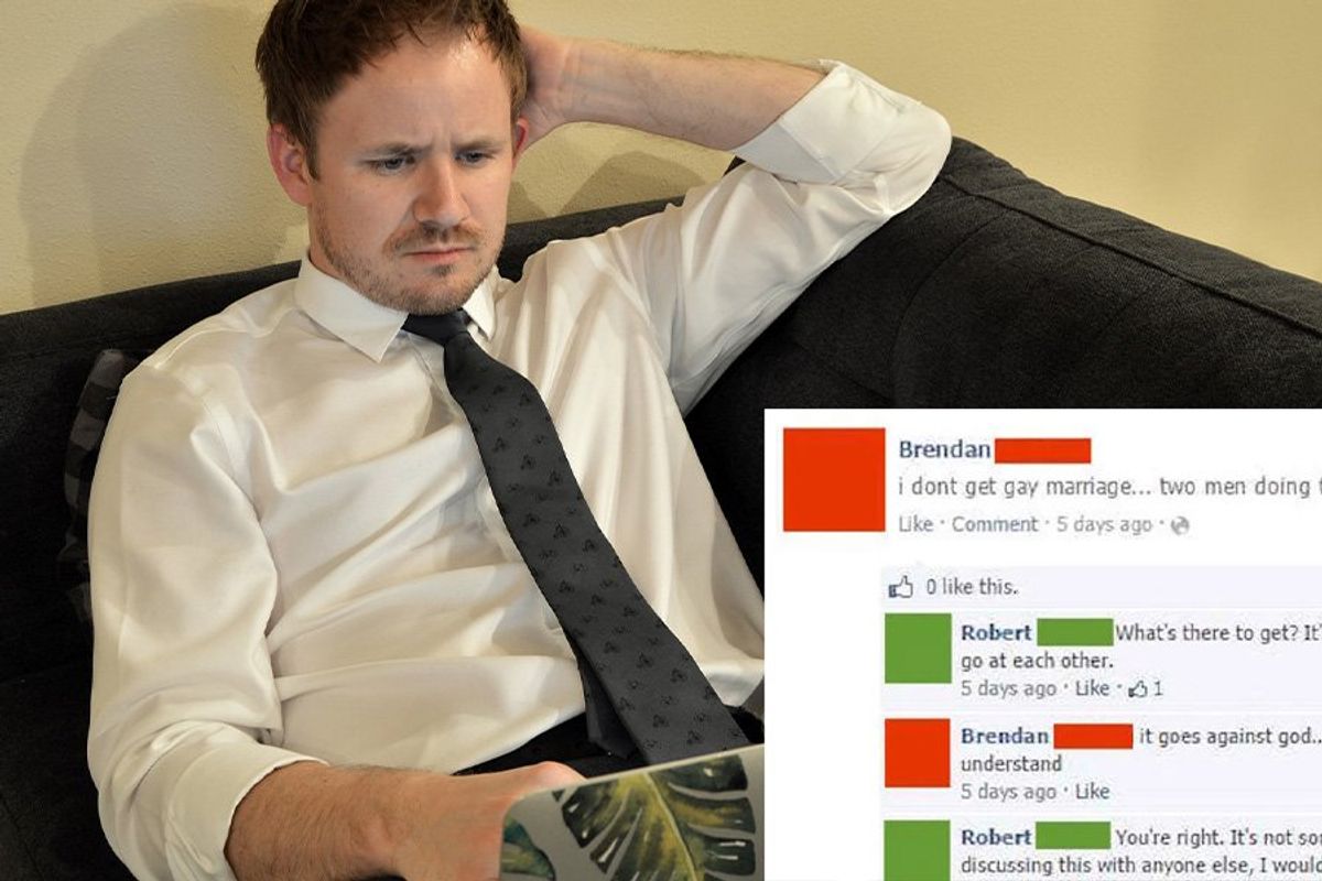 internet posts, friends, community