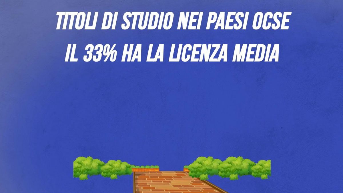 Titoli di studio nei Paesi Ocse: il 33% ha la licenza media