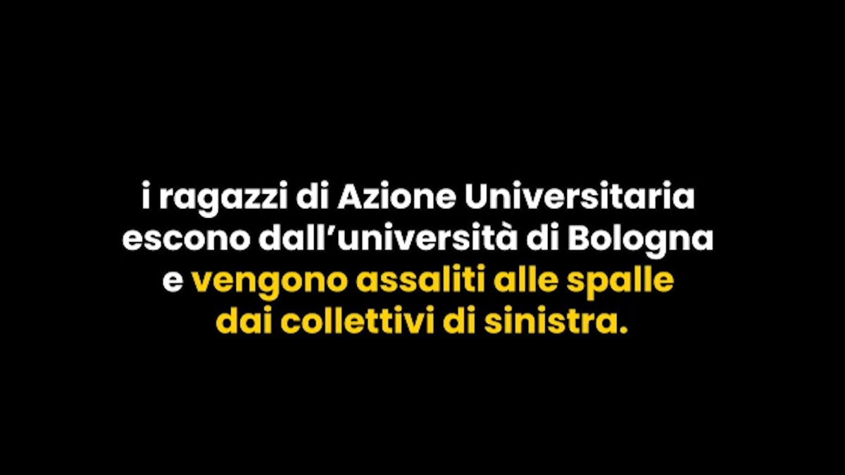 Tutti zitti sugli studenti di destra pestati a Bologna dai centri sociali