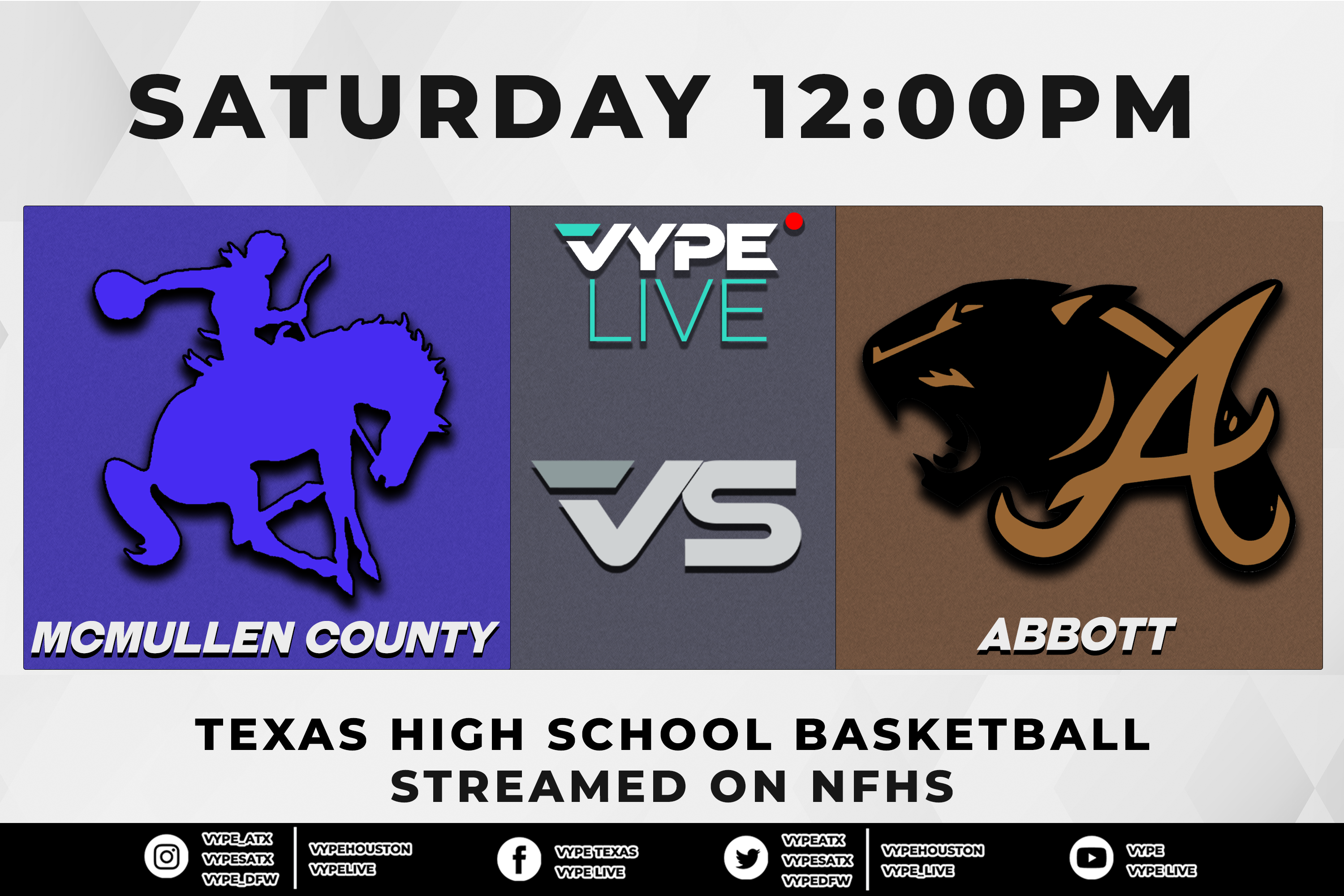 12PM - NFHS | 1A Boys Basketball, Region IV Final: McMullen County vs. Abbott
