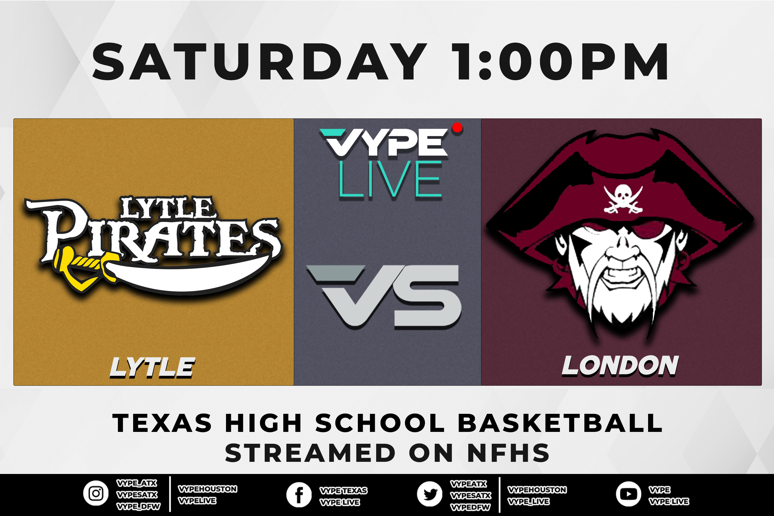 1PM - NFHS | 3A Boys Basketball, Region IV Final: Lytle vs. London