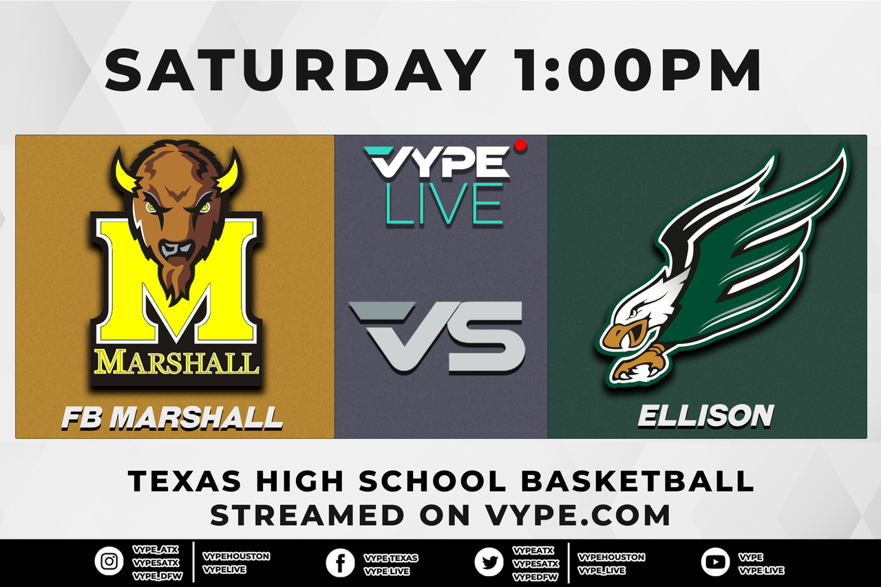 2PM - 5A Boys Basketball, Region III Final: Marshall vs. Ellison
