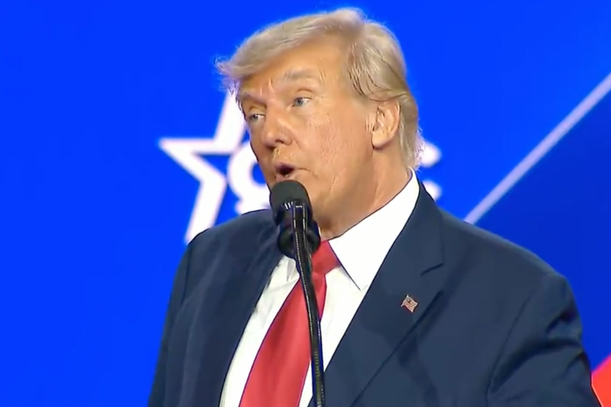 Trump Offers To Be The Right's 'Retribution' Against Us In CPAC Speech