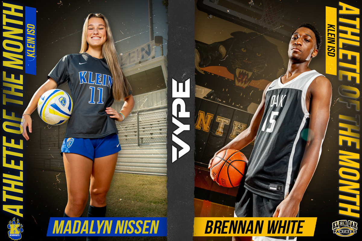 Klein Athletes of the Month: White made history, Nissen a star on the pitch