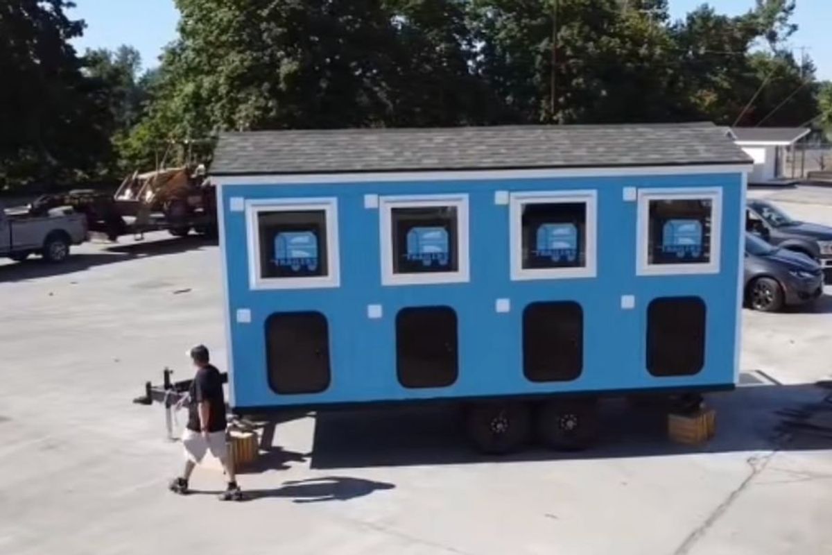 Sleep Trailer hopes to end homelessness with unique invention Upworthy
