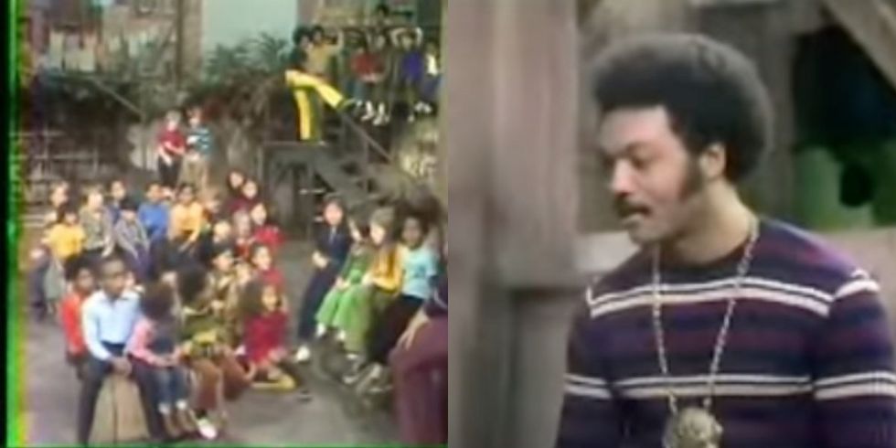 Watch Jesse Jackson get a bunch of kids to chant a 'I Am Somebody' on 'Sesame Street'