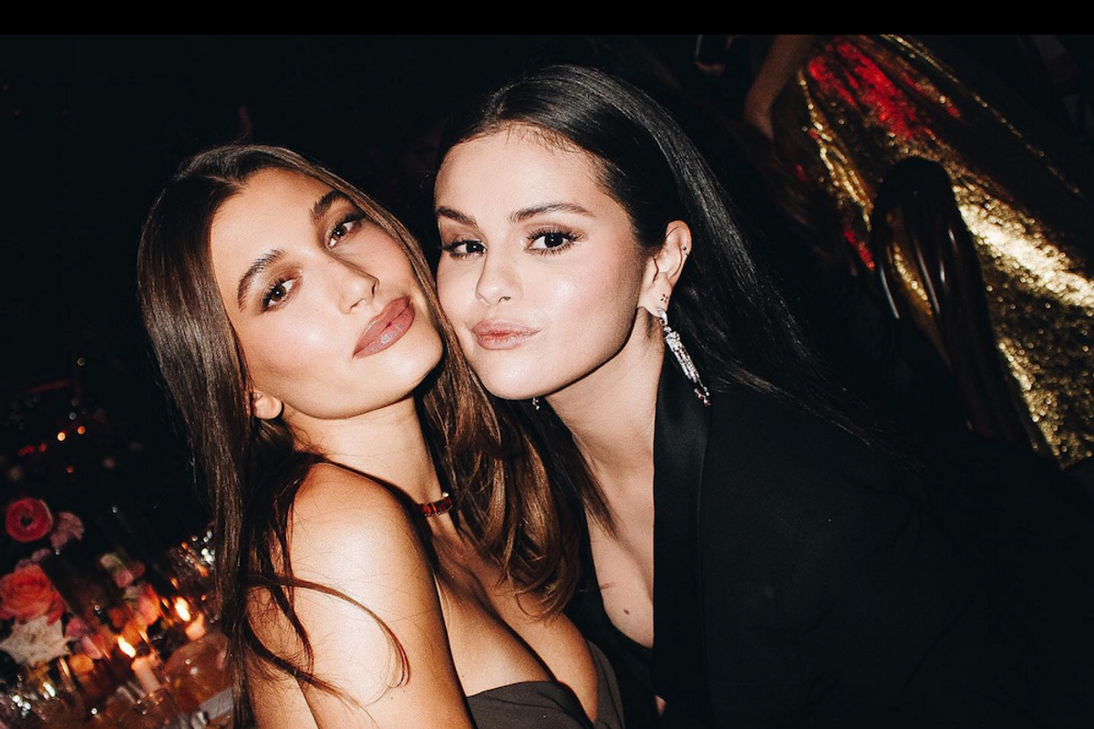 Hailey Bieber and Selena Gomez