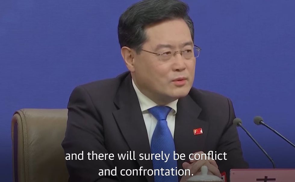 Chinese foreign minister threatens US: Change approach to China or ‘there will surely be conflict and confrontation’ Chinese foreign minister threatens US: Change approach to China or ‘there will surely be conflict and confrontation’
