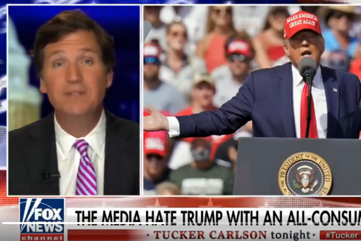 Tucker Hates Trump 'Passionately.' Trump May Not Have Heard That News Yet.