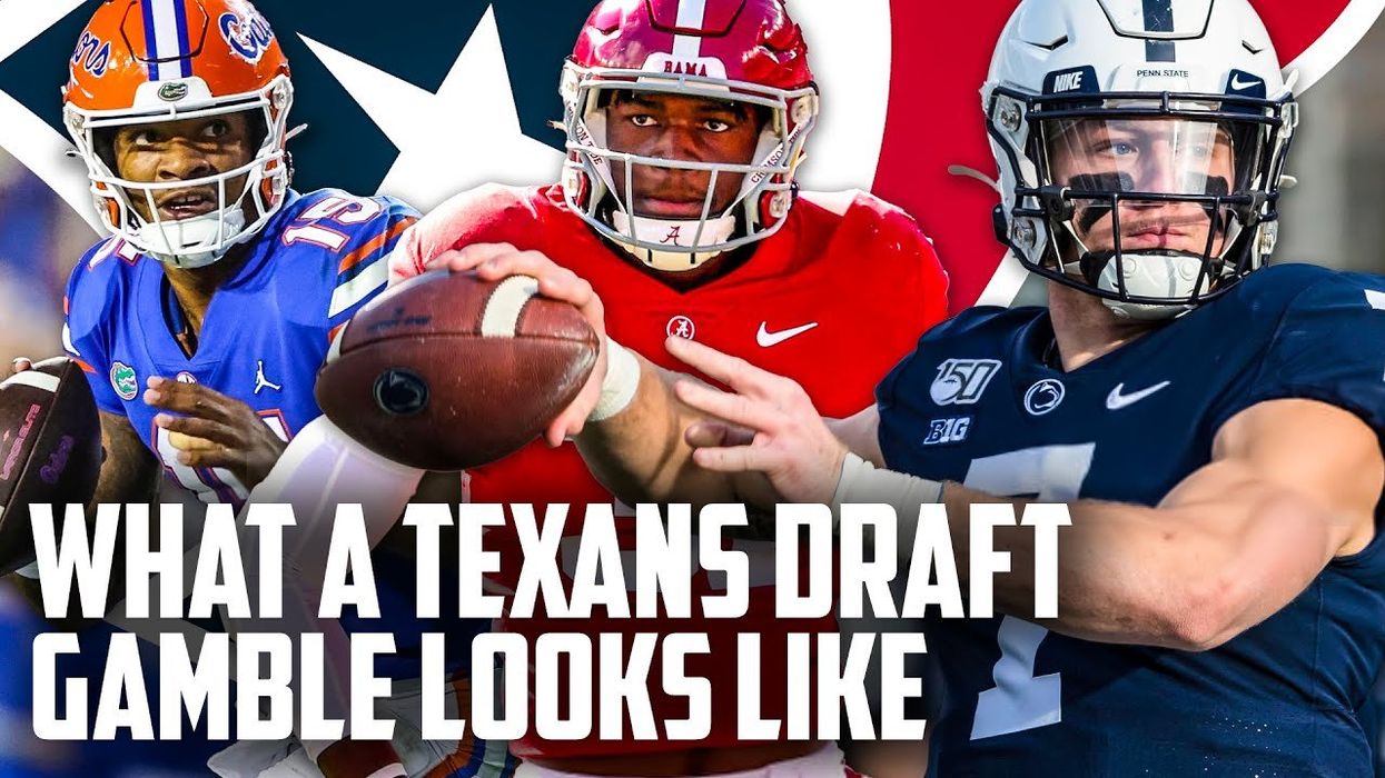 Here's what a Houston Texans game of chicken would look like on draft day