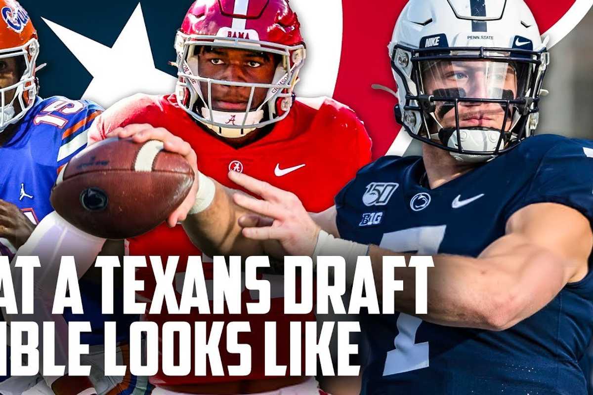 Here's what a Houston Texans game of chicken would look like on draft day