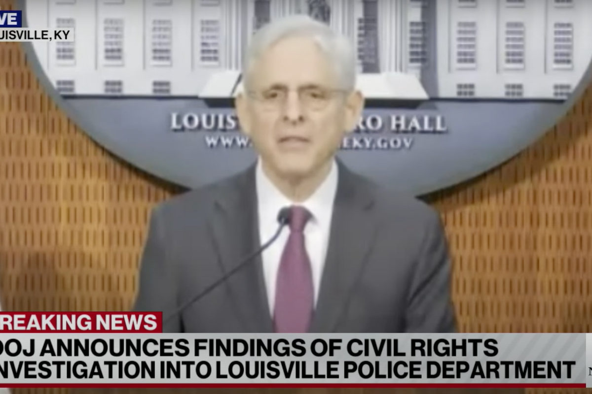 Inside DOJ's SHOCKING Discovery That Louisville Police Kinda Racist!