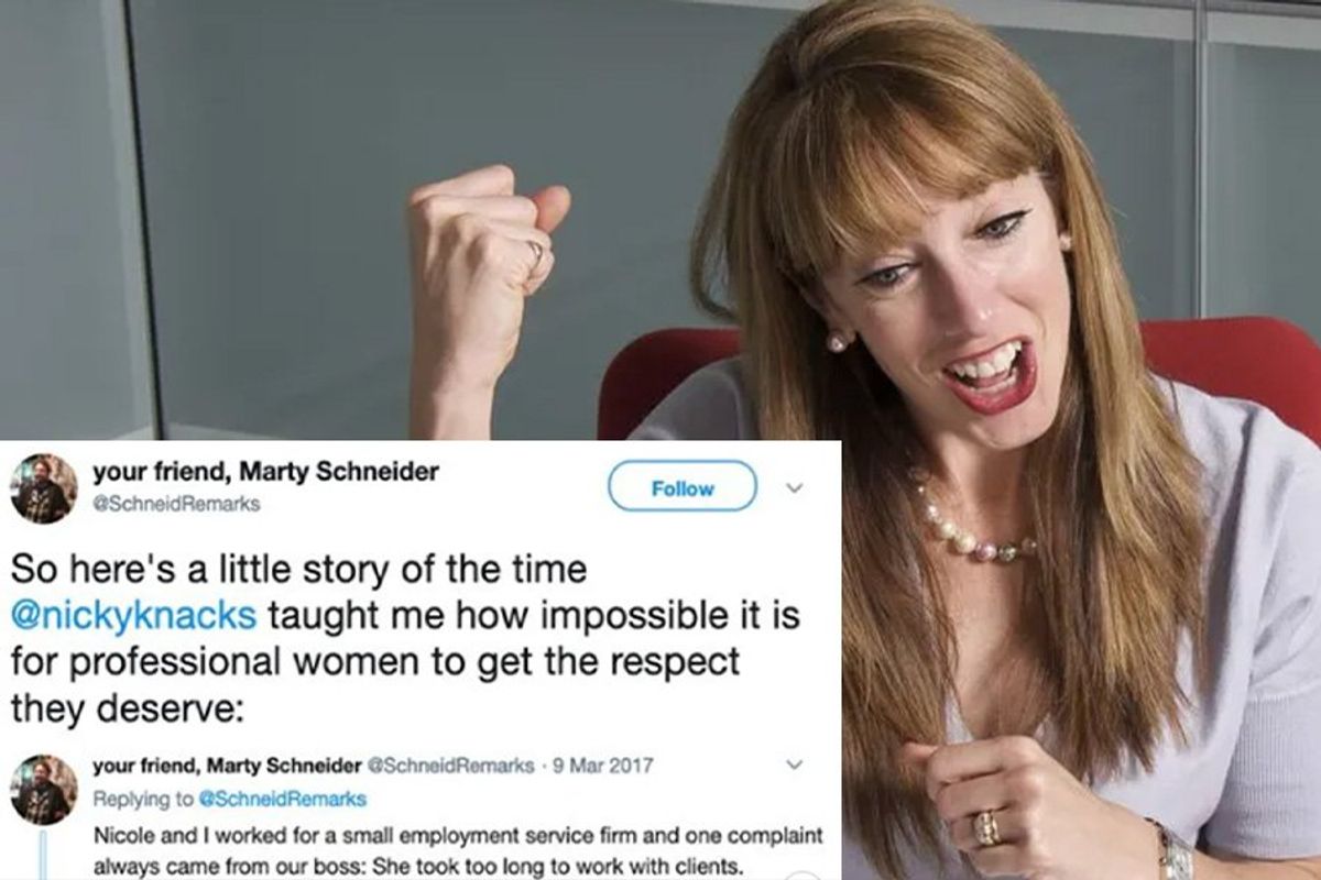 sexism, work environment, invisible advantage