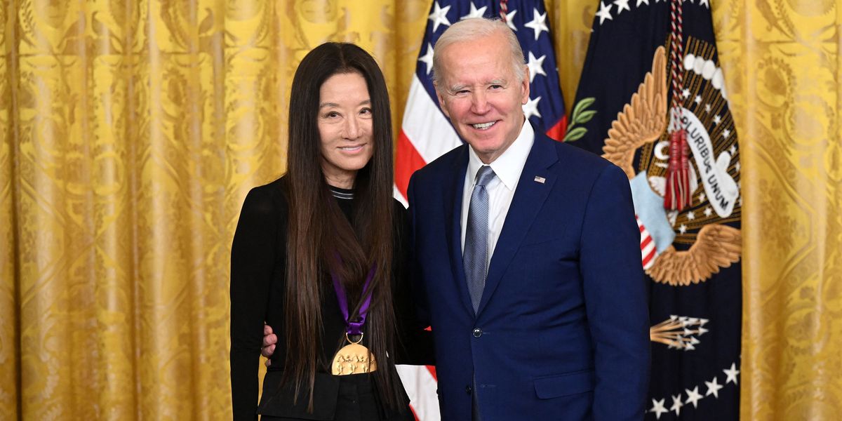 Joe Biden Honors Vera Wang With National Medal of Arts Award