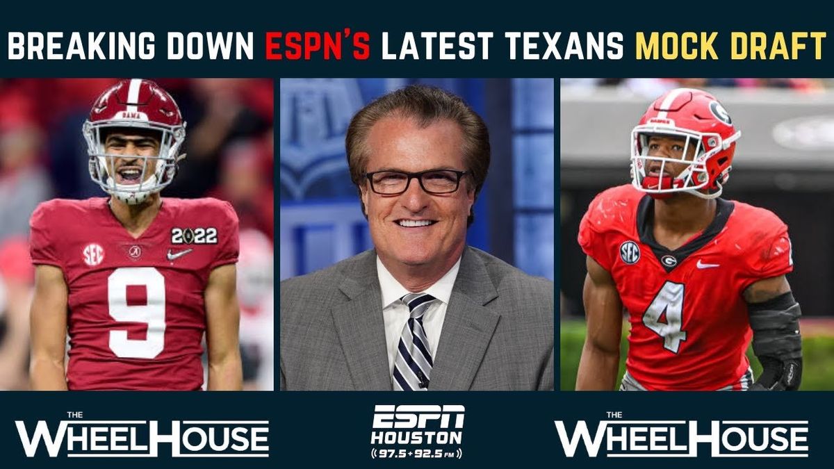 Analyzing Mel Kiper Jr.'s latest Houston Texans mock draft - SportsMap