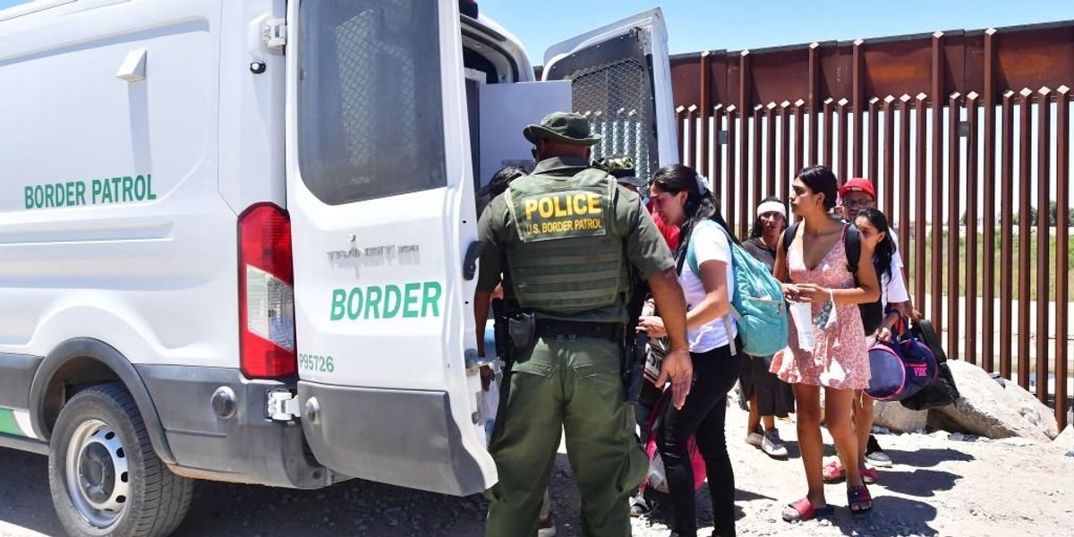 NextImg:Illegal immigrants bound for expulsion break out of Border Patrol bus – group still on the run and unaccounted for, says union