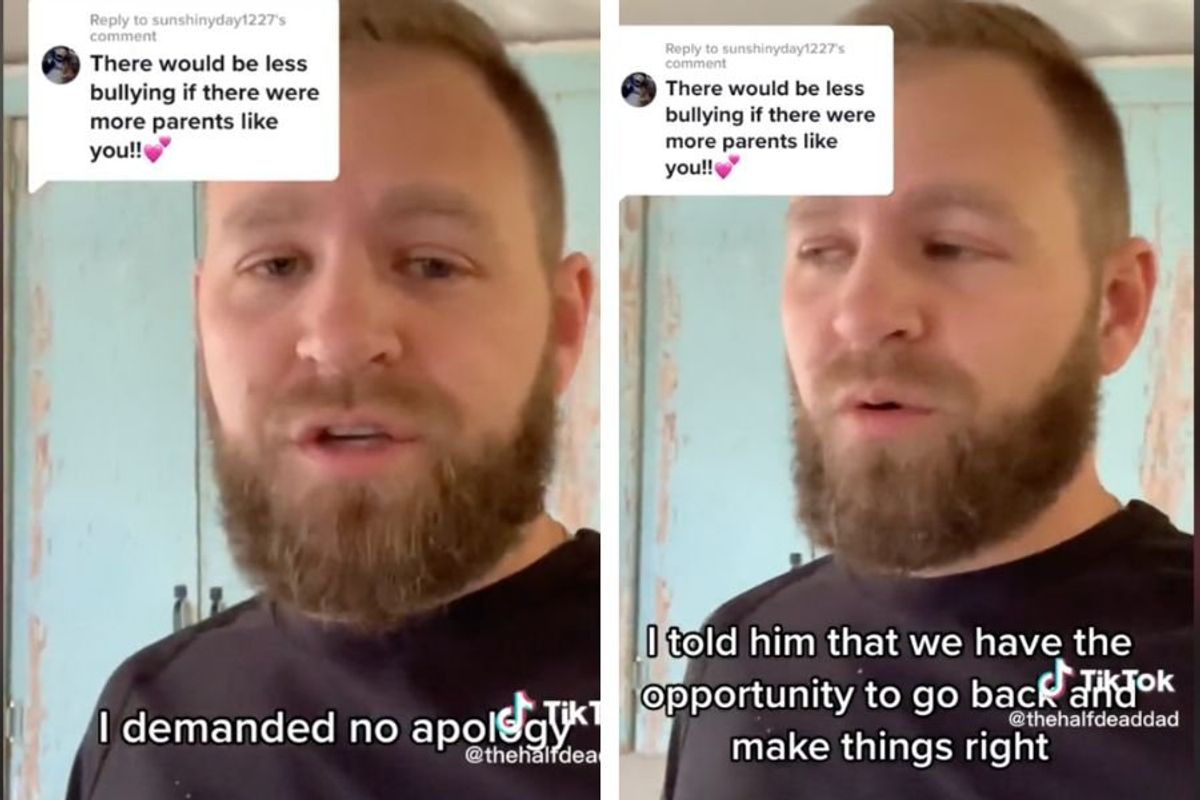 dealing with bullies, dads of tiktok