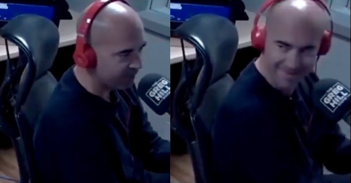 Screenshots of Chris Curtis from 'The Greg Hill Show'