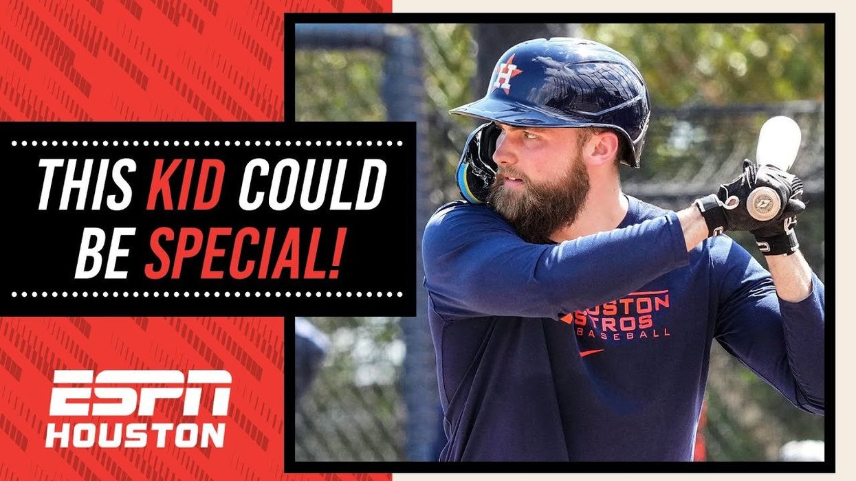 This young Astro has been tearing up spring training