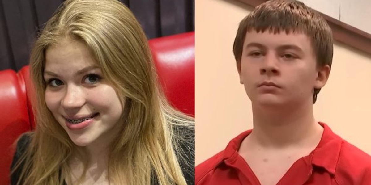 NextImg:Moment Aiden Fucci,16, learns he will spend the rest of his life in prison for stabbing 13-year-old cheerleader Tristyn Bailey 114 times to death