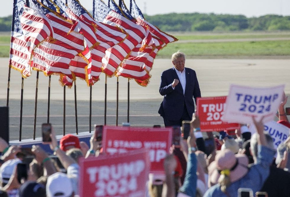 Bellicose Trump Depicts Himself As Victim Of Prosecutors At 'Low Energy' Waco Rally