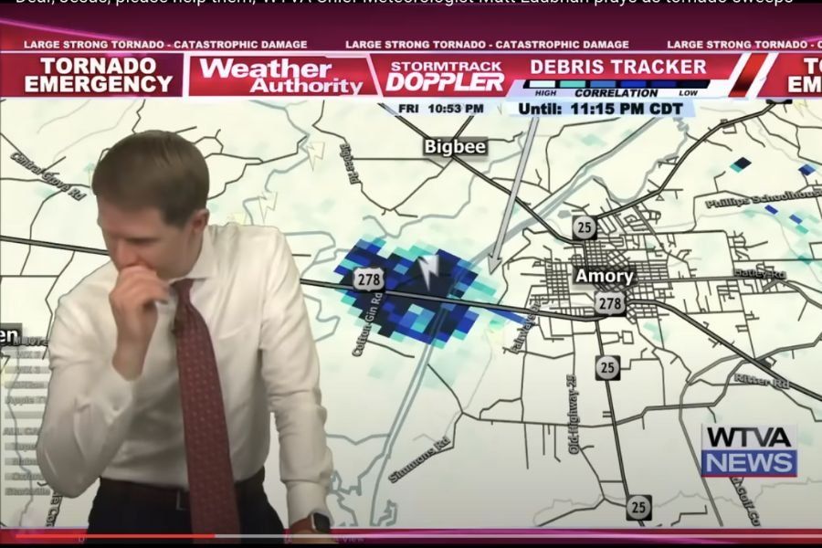 Mississippi Meteorologist Prays On Air During Tornado Warning - Upworthy