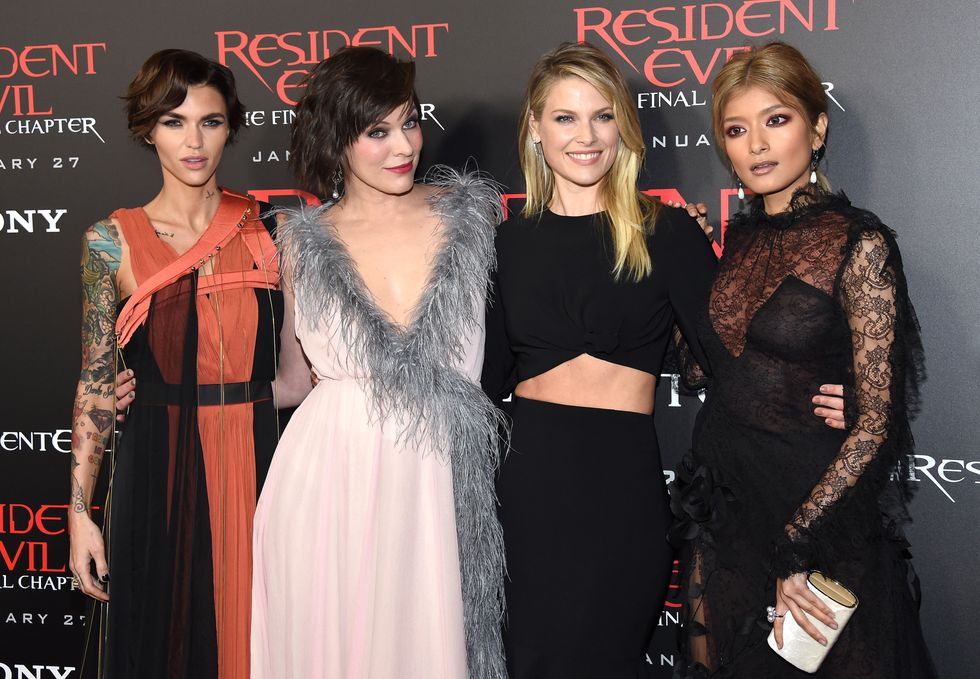 Rola works the red carpet at L.A premiere of “Resident Evil: The Final  Chapter”