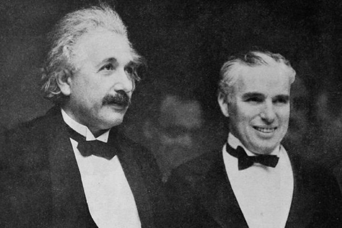 Albert Einstein, Charlie Chaplin