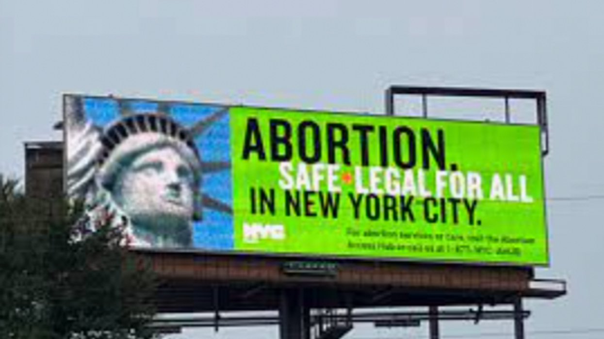 New York City Advertising Abortion Access On Billboards In Southern Cities