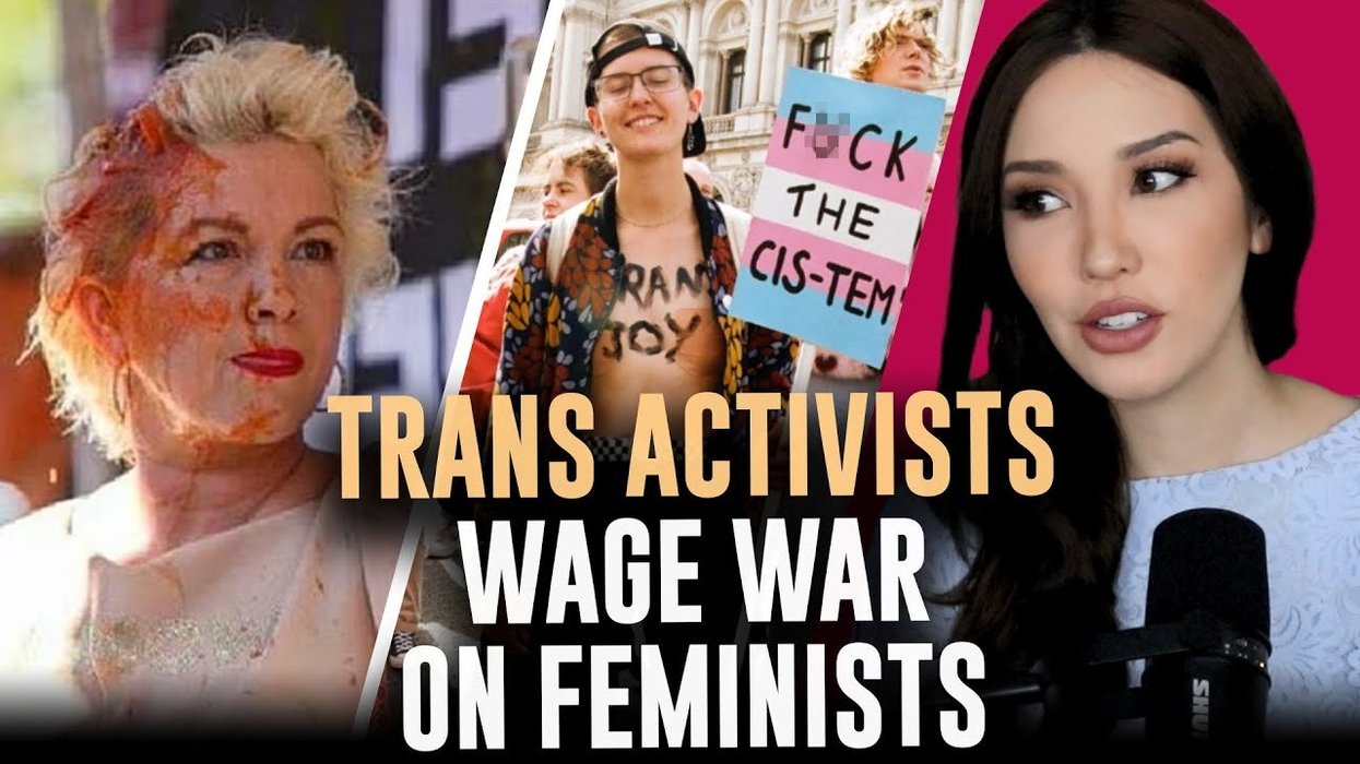 Speaker ATTACKED by 'feminist' activists