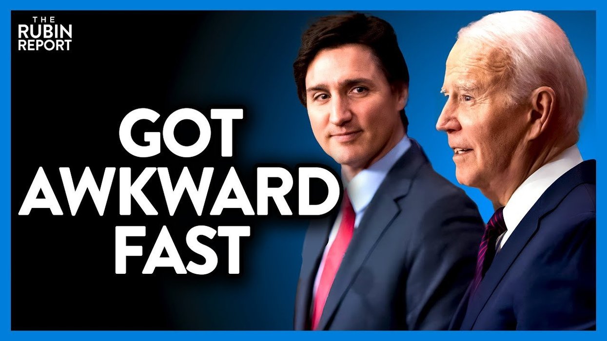 Biden's meeting with Trudeau got awkward faster than expected