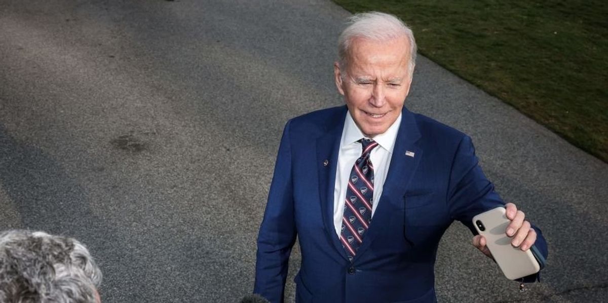 NextImg:'What a disgrace': Biden jokes when asked if Christians were targeted — just to dunk on Republican lawmaker
