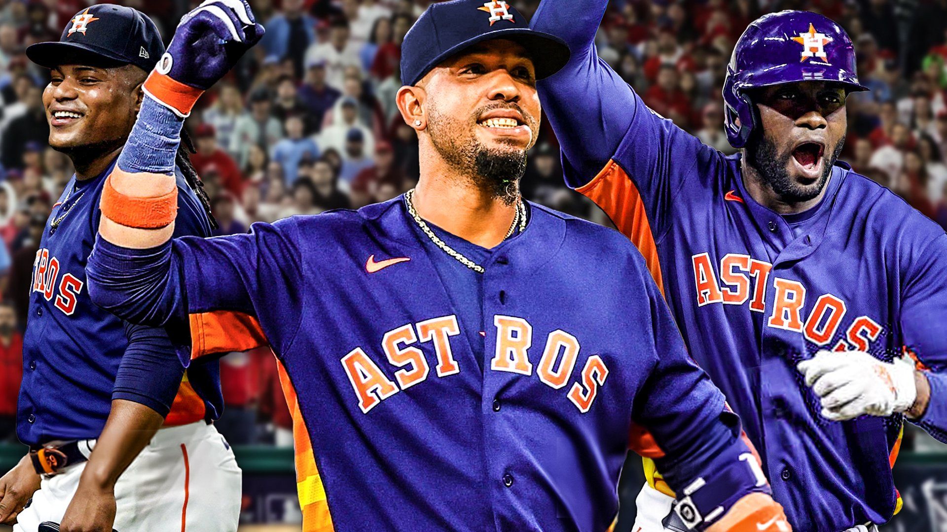 Astros Framber Valdez, Jose Abreu, Yordan Alvarez