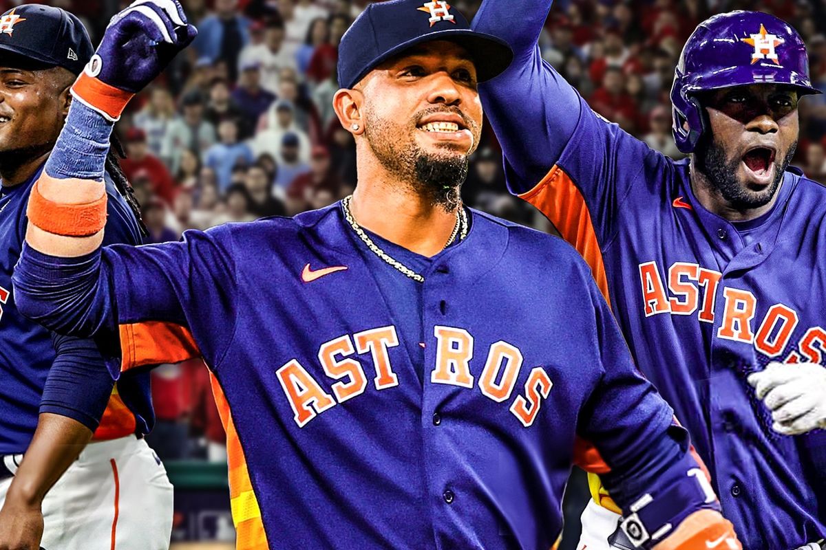 Astros Framber Valdez, Jose Abreu, Yordan Alvarez