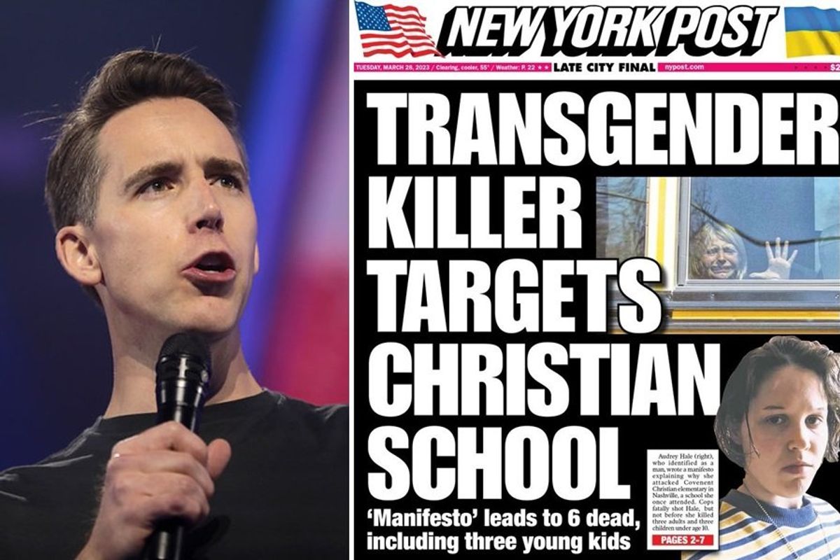 Josh Hawley Finds A Hate Crime He Cares About