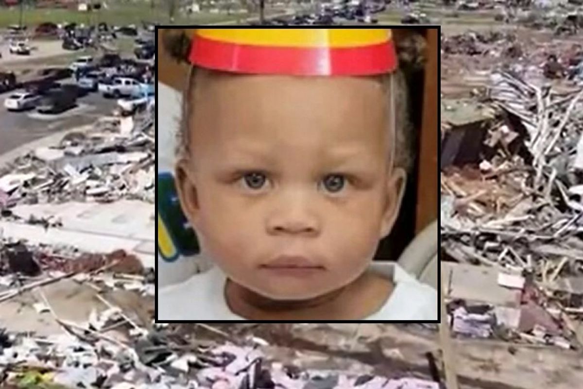 2-year-old girl dies in tornado just as her mom gives birth to her baby brother: 'Pray for us'
