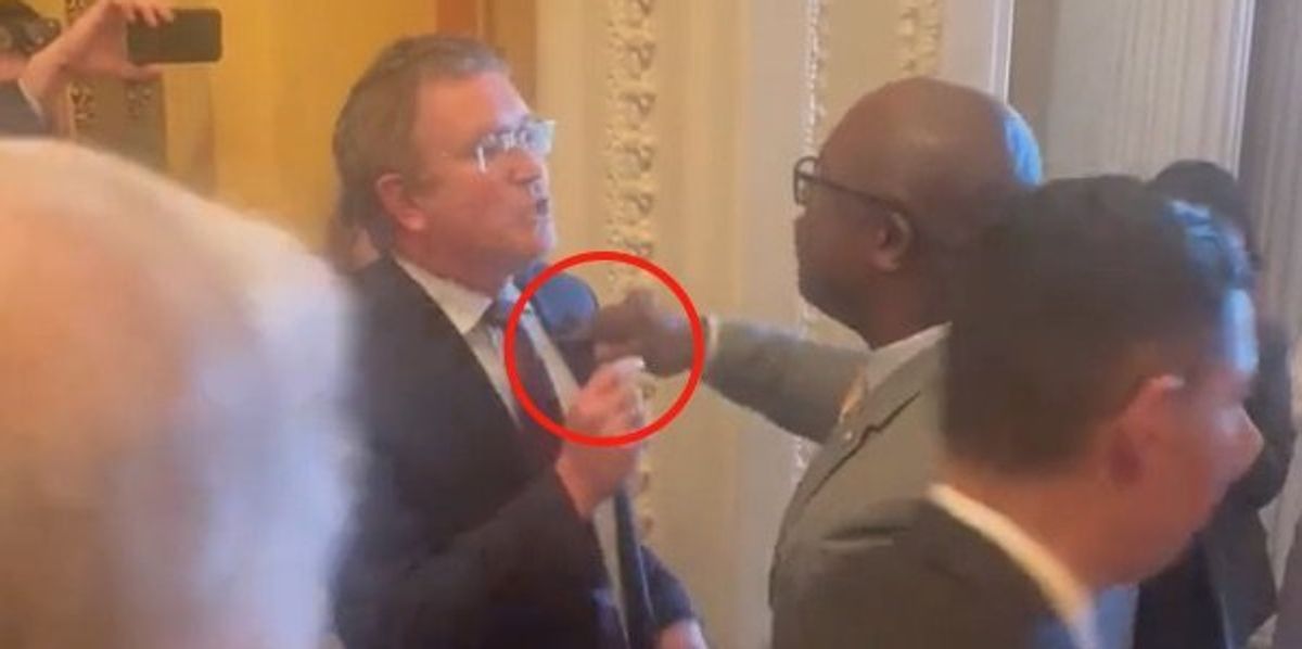 NextImg:Dem screams at 'gutless' Republicans in halls of Congress over guns — then Rep. Massie confronts him with truth