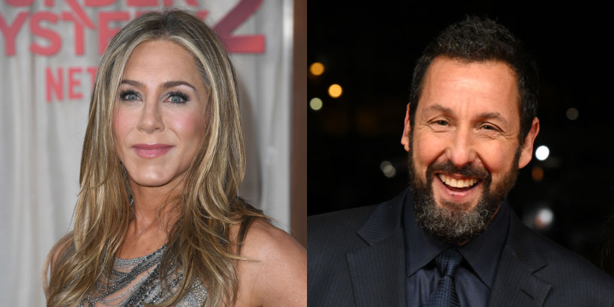 Jennifer Aniston Roasts Adam Sandler Over 'Murder Mystery 2' Hoodie