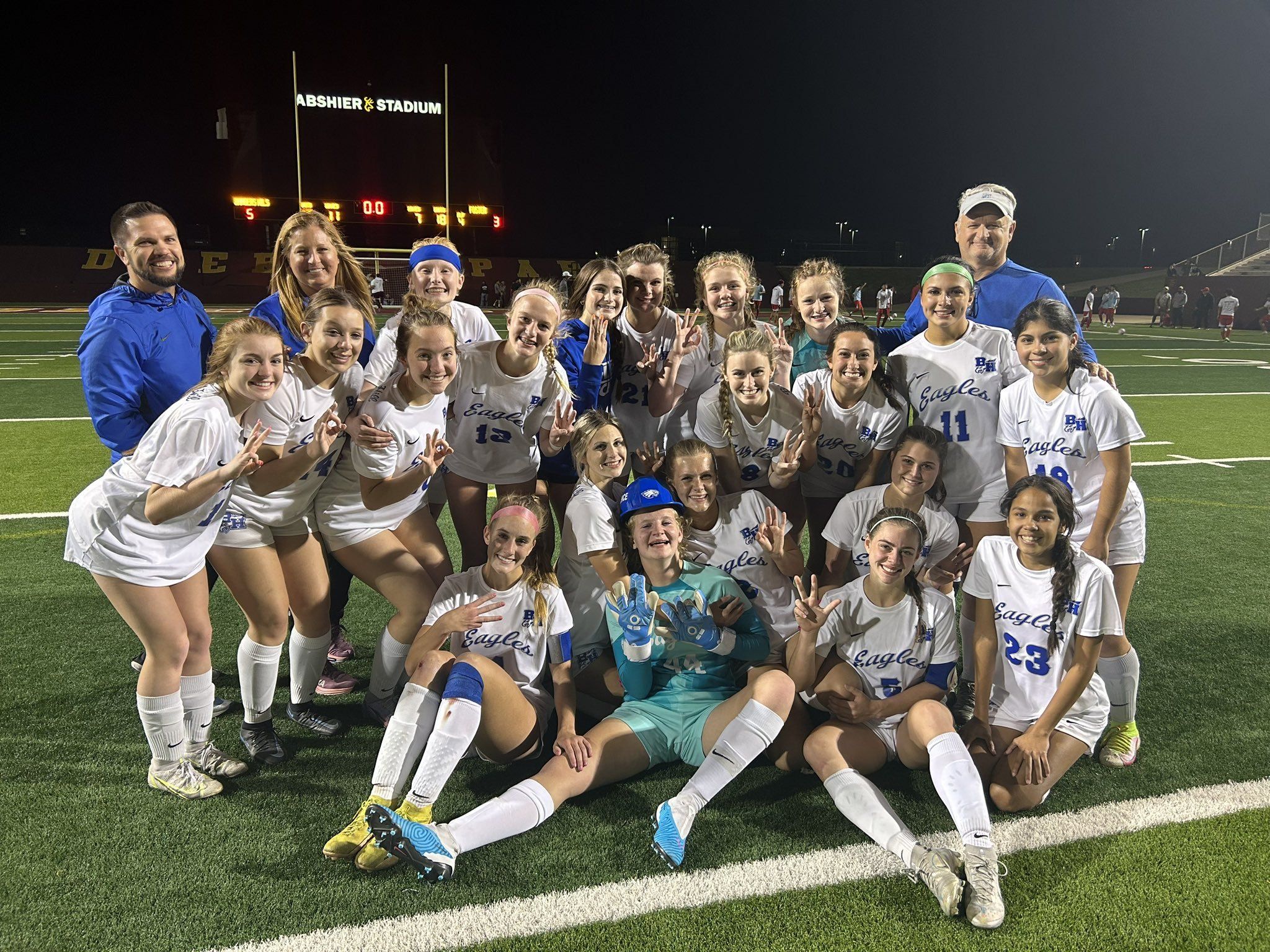 LEVEL UP: 5A Girls surging to Regional Quarters