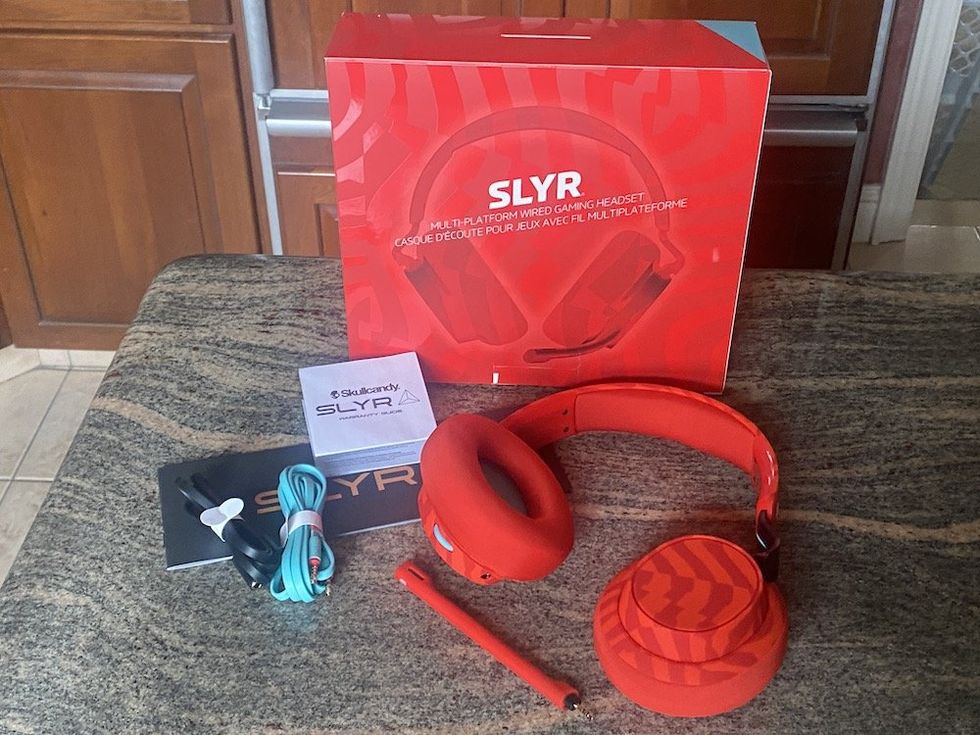 a photo of Skullcandy Doritos Limited Edition Multi-platform Wired Gaming Headset unboxeddc