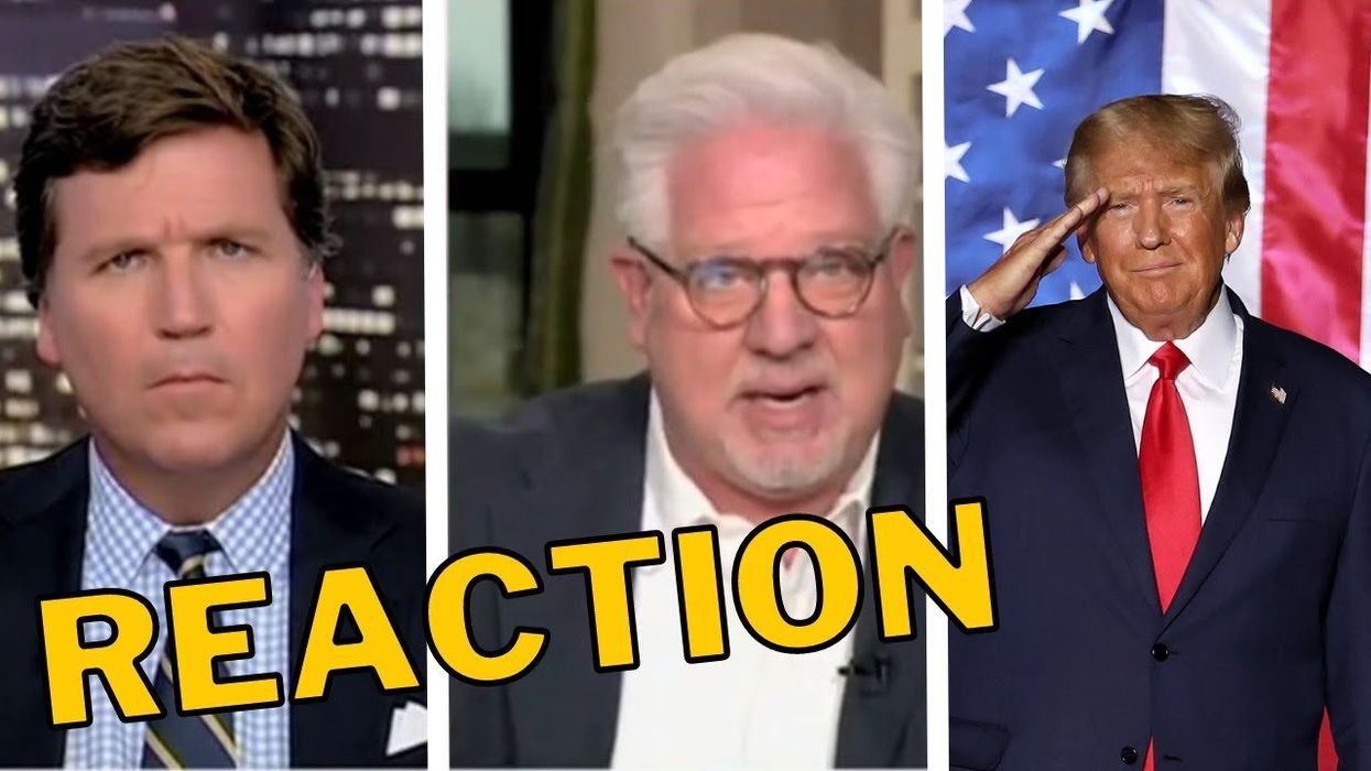 Glenn & Tucker Carlson REACT to Trump's INDICTMENT