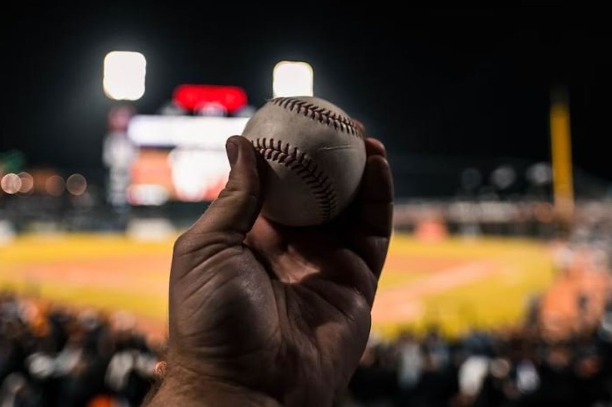 fetch, dog home run, los angeles dodgers